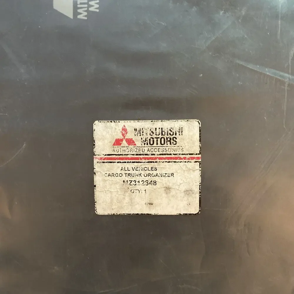 Genuine Mitsubishi Cargo Area Organizer MZ312848